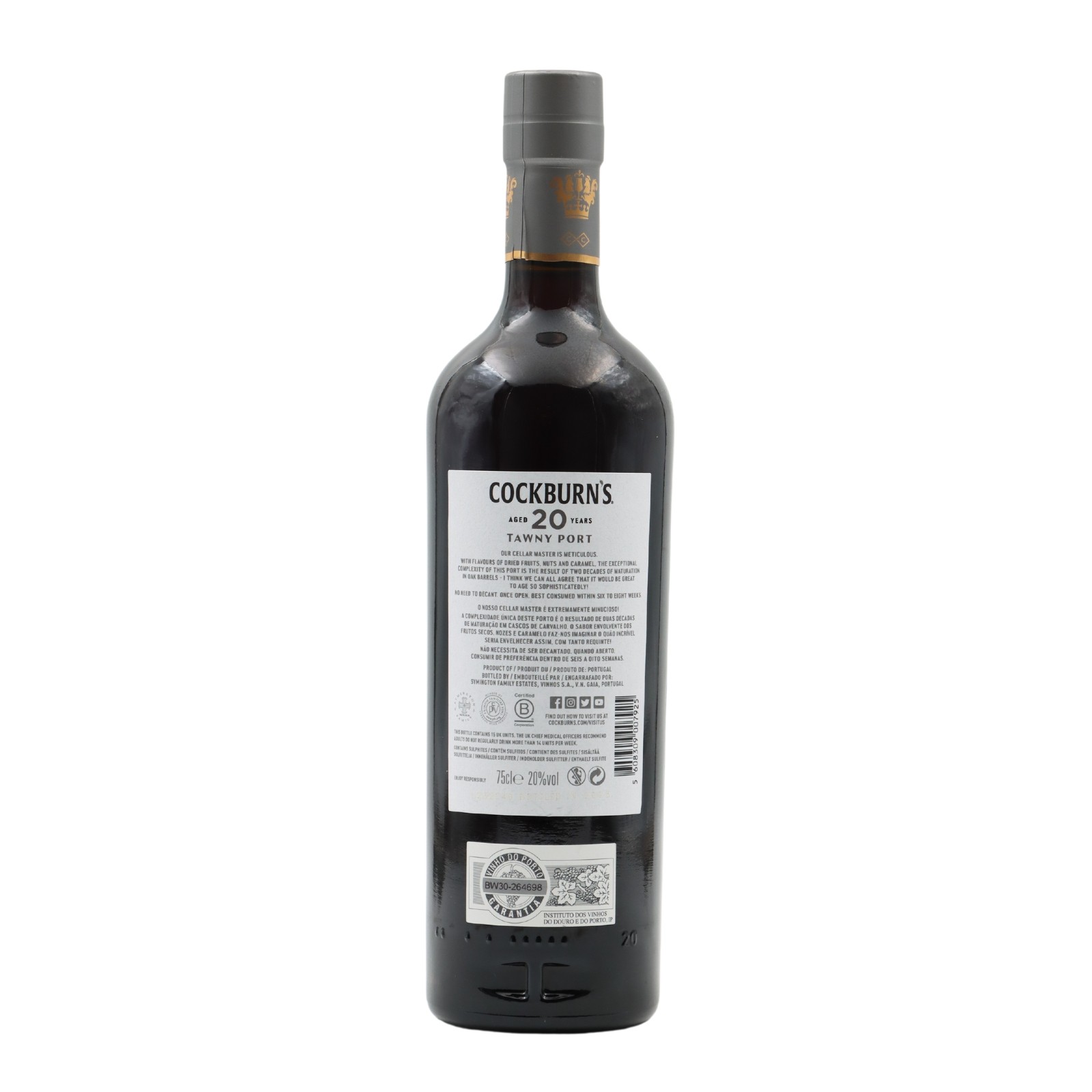 Cockburns 20 years Tawny Port