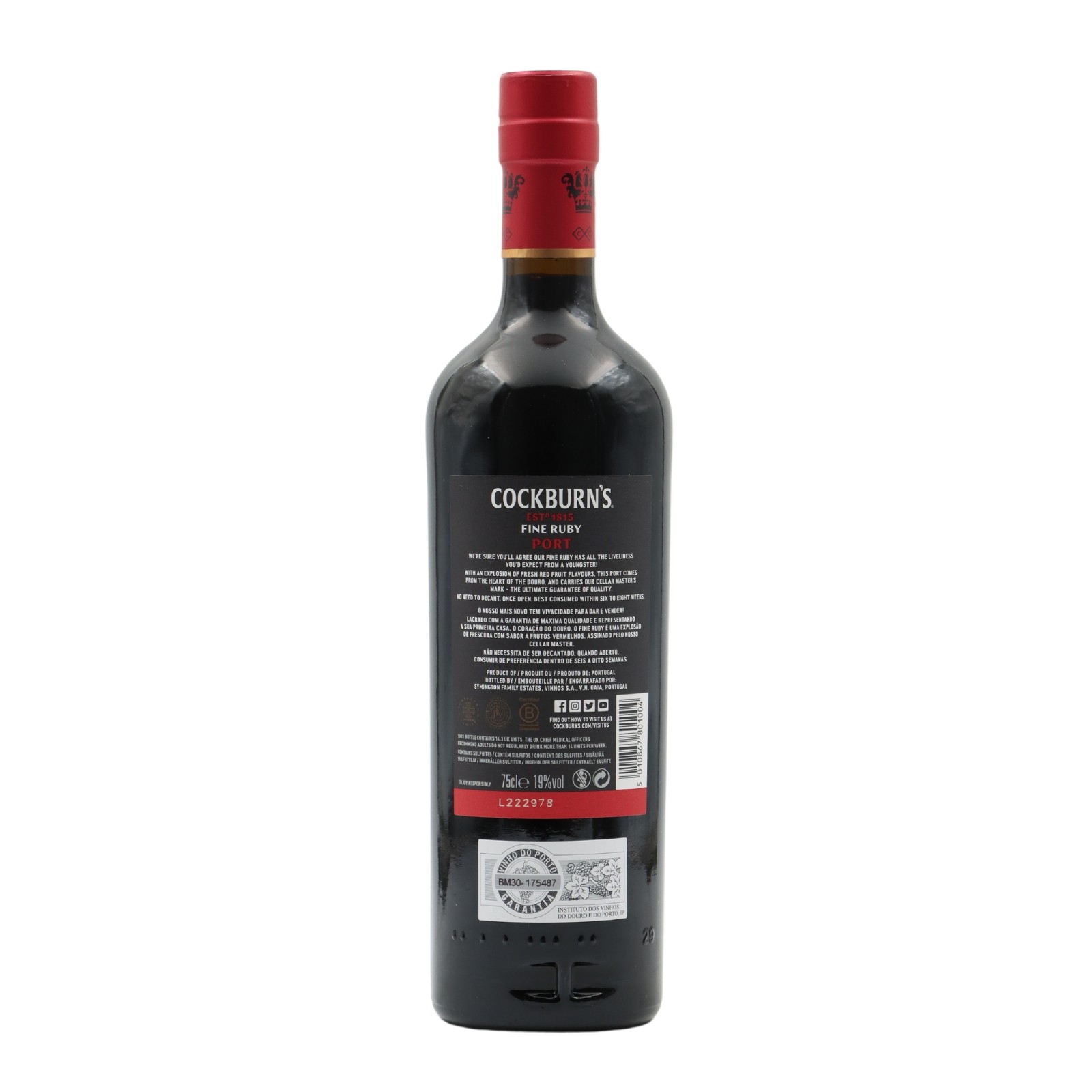 Cockburns Fine Ruby Port