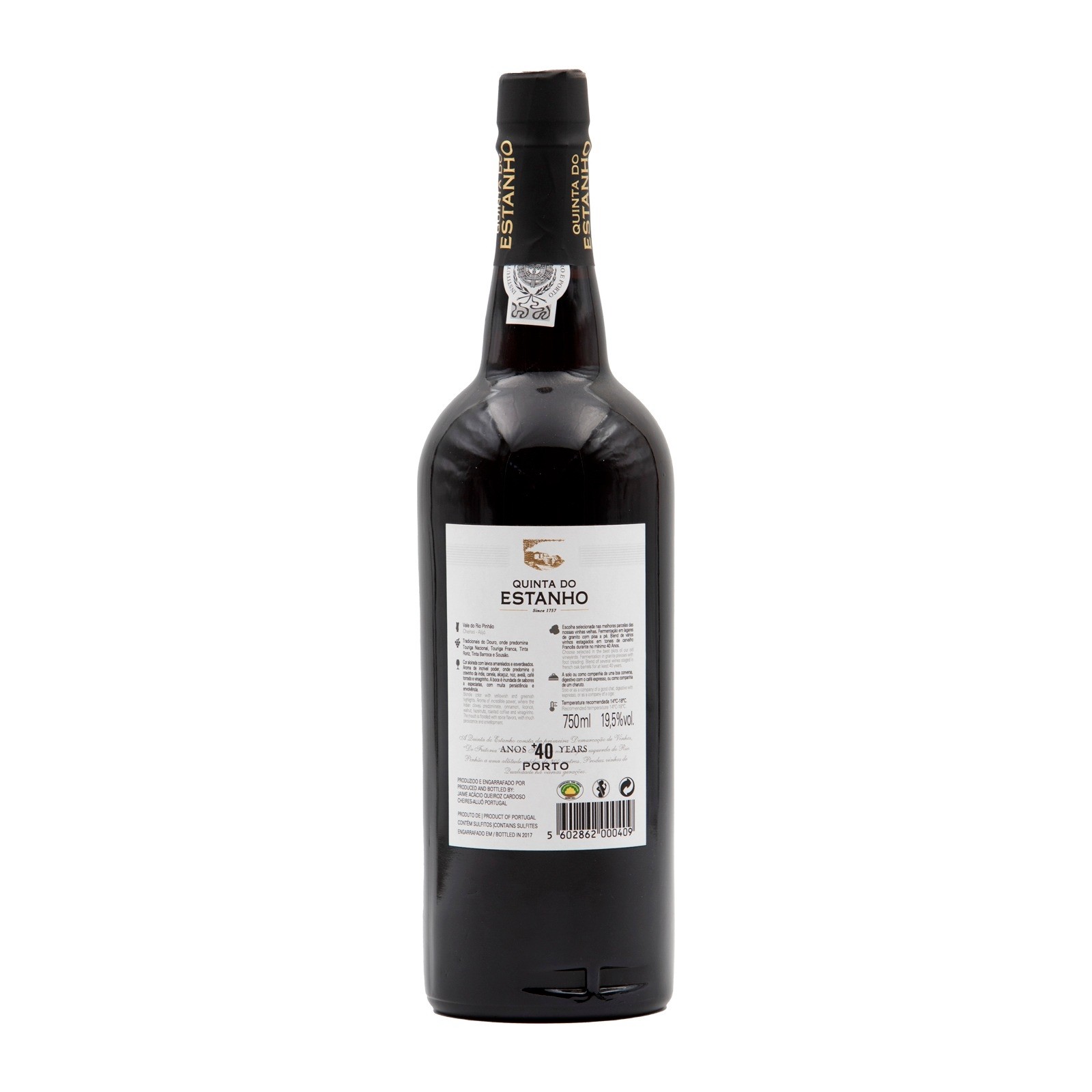 Quinta do Estanho 40 jahre Tawny Portwein