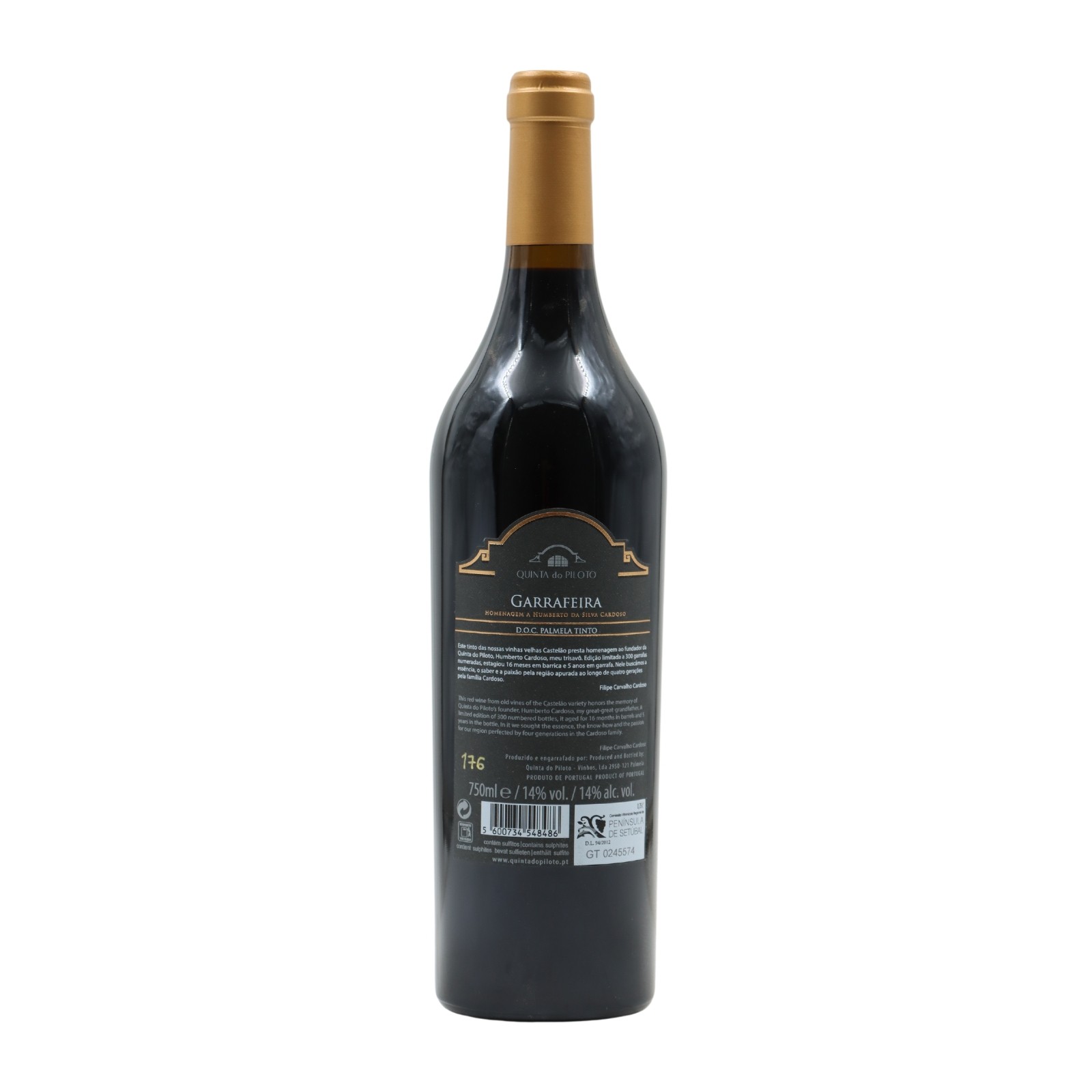 Quinta do Piloto Garrafeira Red 2012