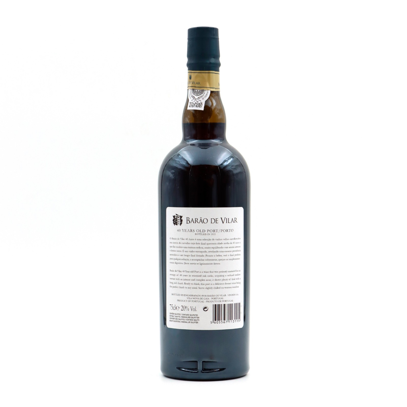 Barão de Vilar 40 years Tawny Port