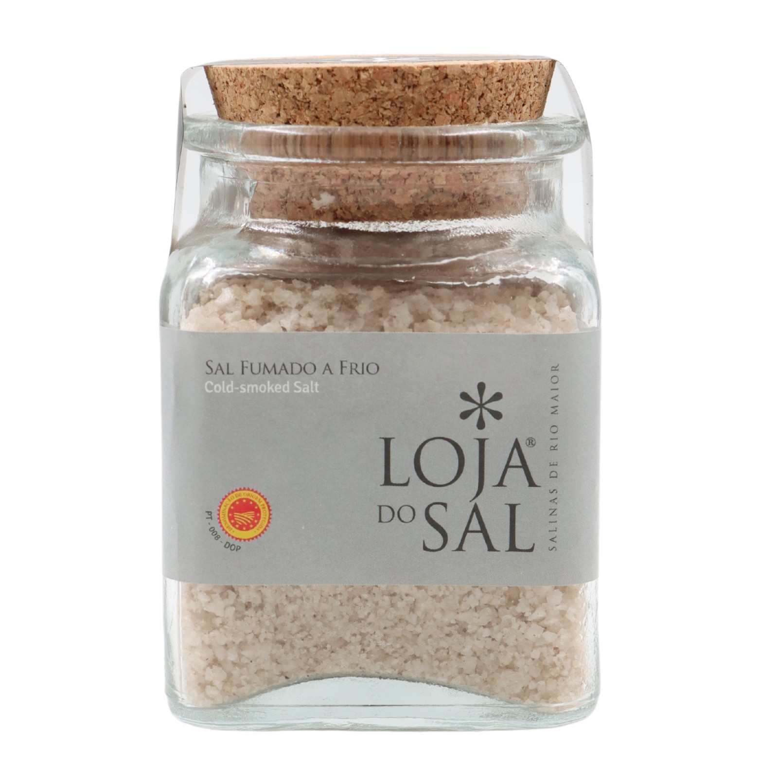 Loja do Sal Kaltgeräuchertes Salz im Glas