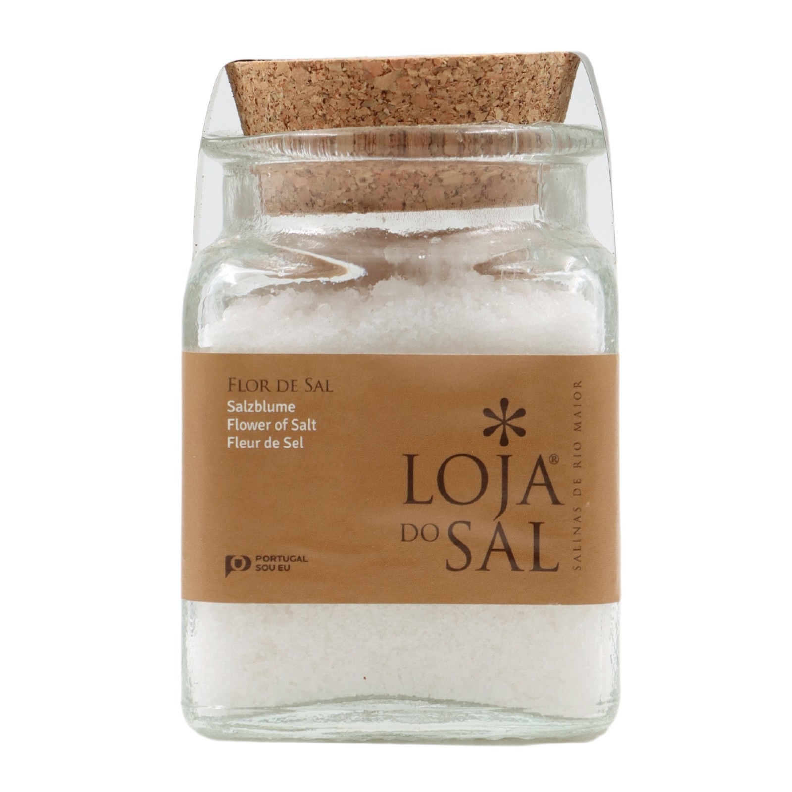 Loja do Sal Flower of Sea Salt in glass jar