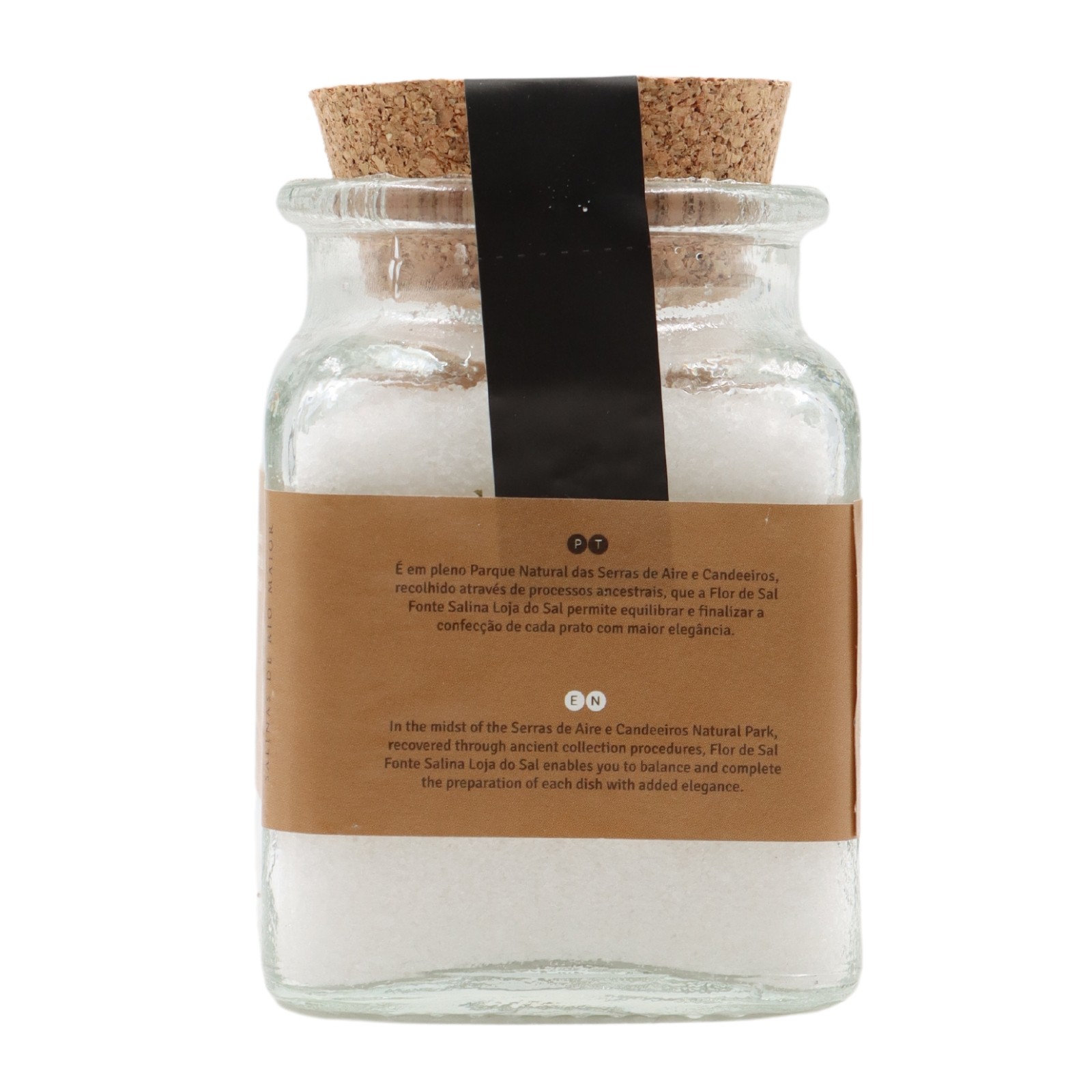 Loja do Sal Flower of Sea Salt in glass jar