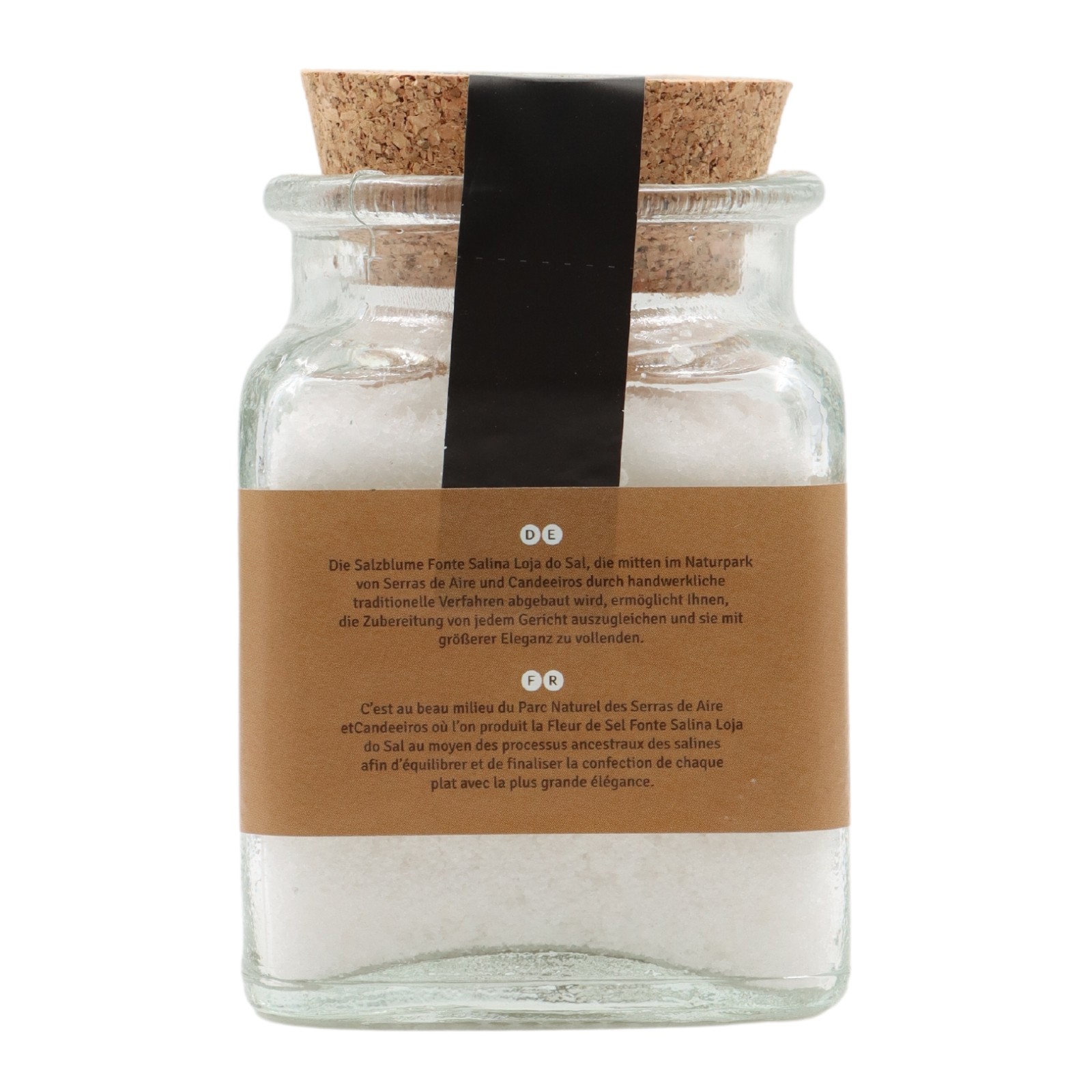 Loja do Sal Flower of Sea Salt in glass jar