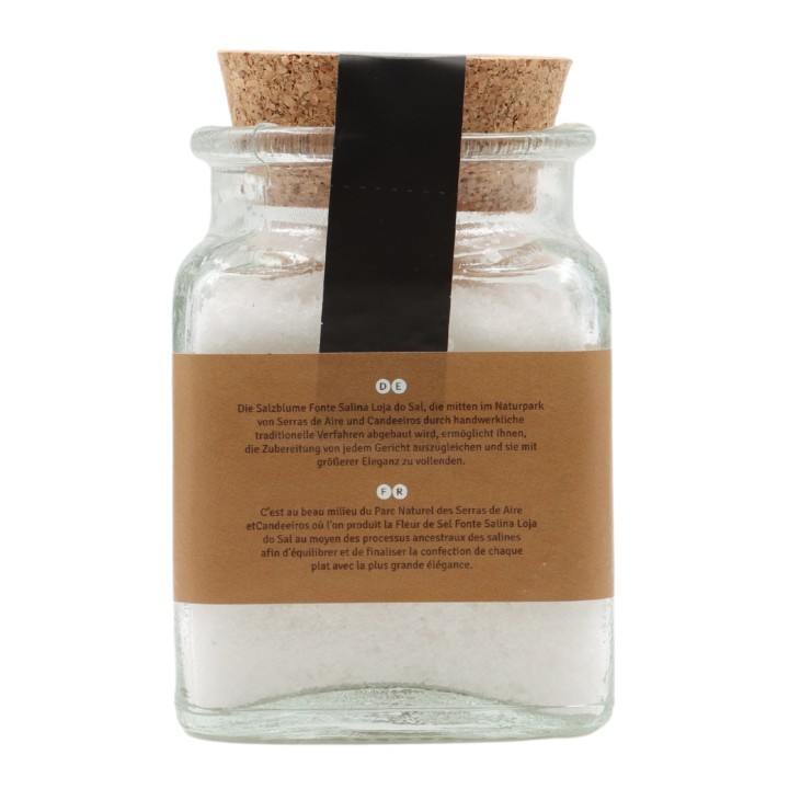Loja do Sal Flower of Sea Salt in glass jar