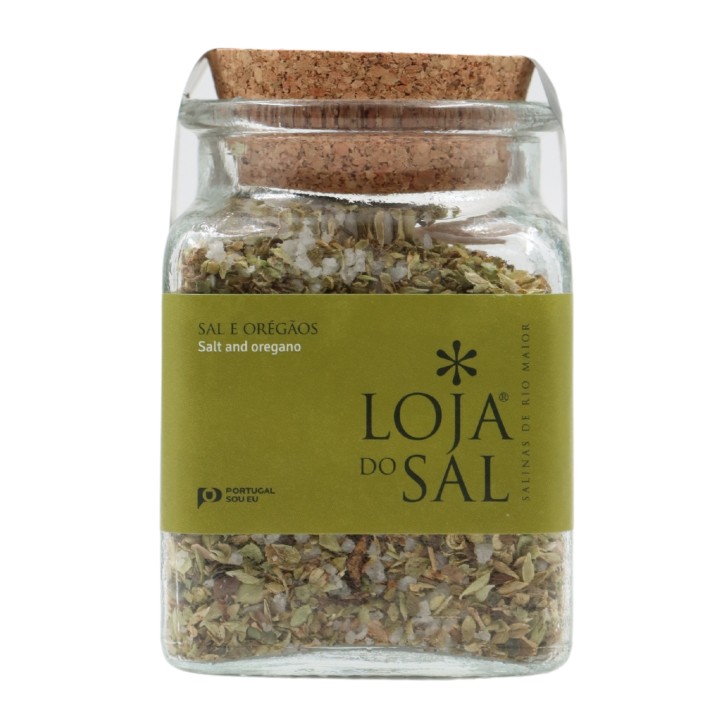 Loja do Sal Sel et origan en pot de verre
