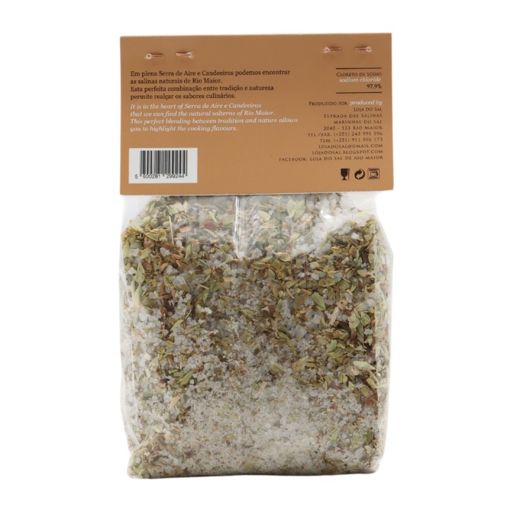 Loja do Sal Salz und Oregano-Nachfüllpackung