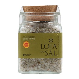 Loja do Sal Salt and Rosemary in glass jar