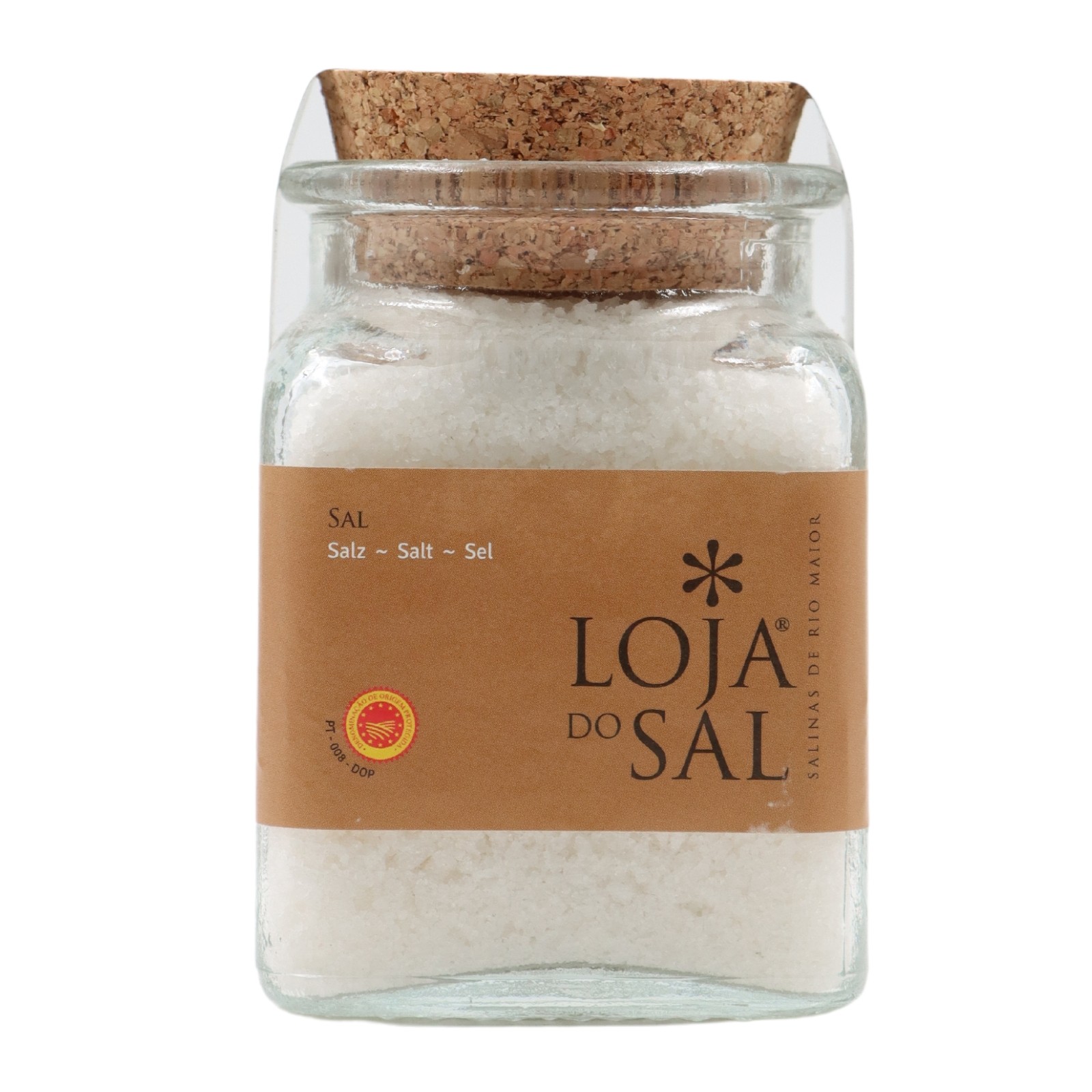 Loja do Sal Salt in glass jar
