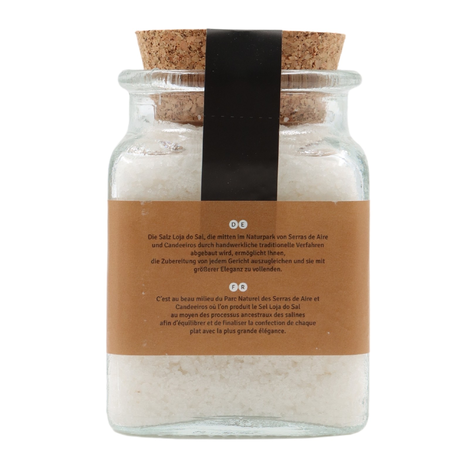 Loja do Sal Salt in glass jar