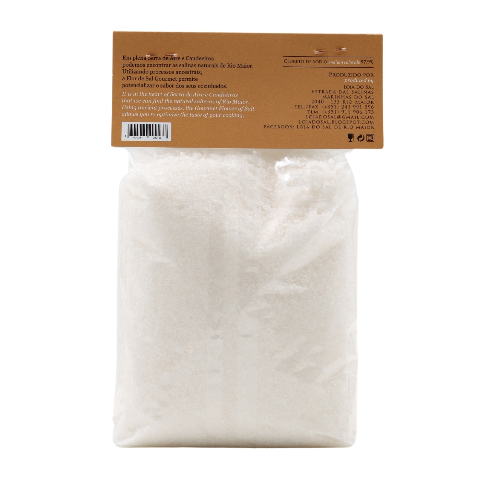Loja do Sal Recarga de Flor de Sal 500 gr