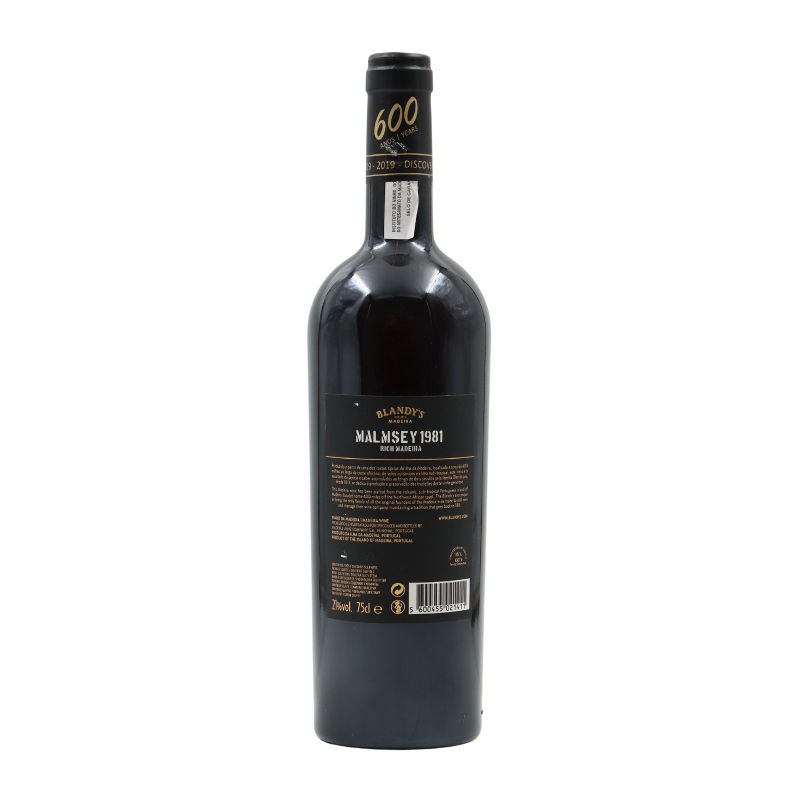 Blandys Malmsey Vintage 1981