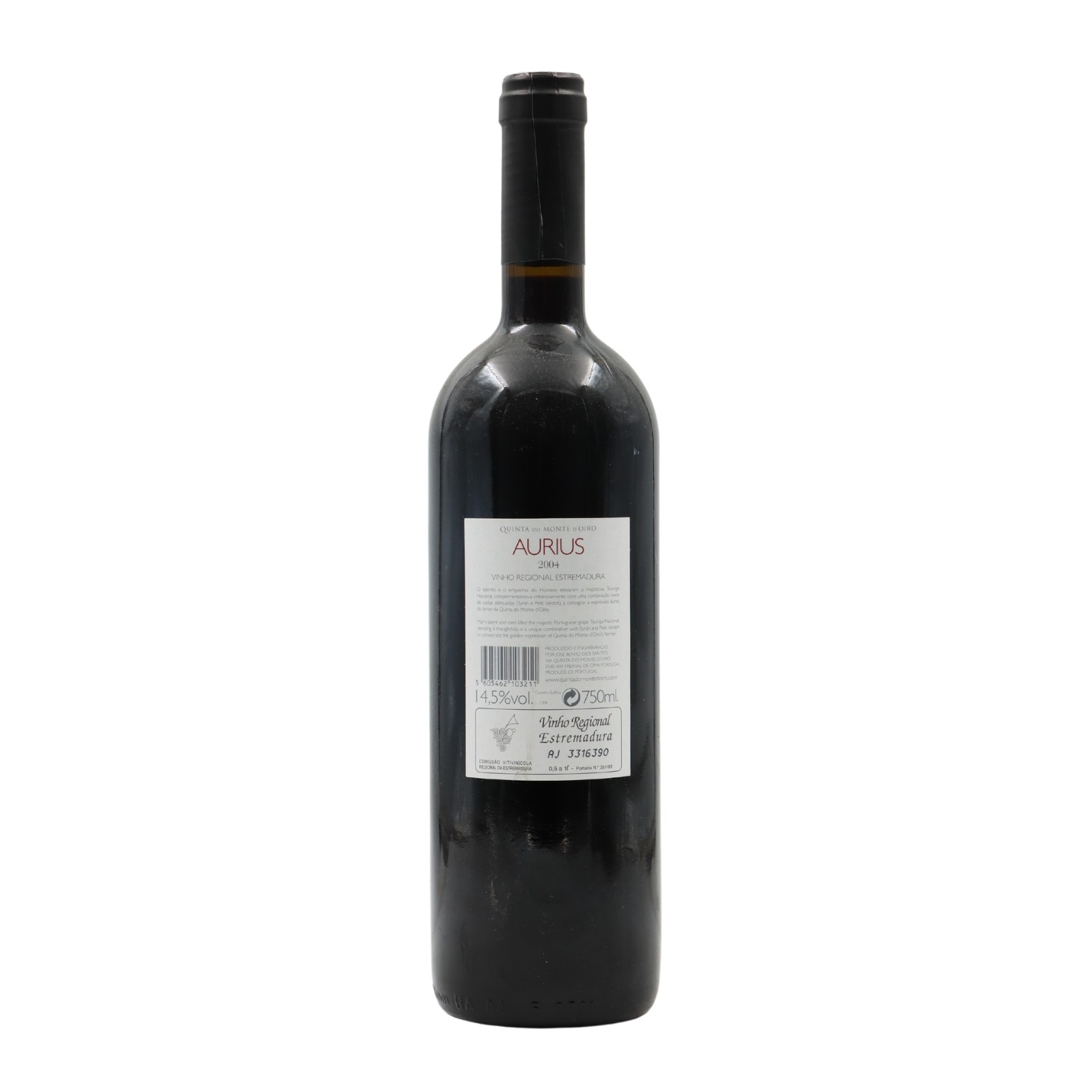 Quinta do Monte D´Oiro Aurius Rosso 2004