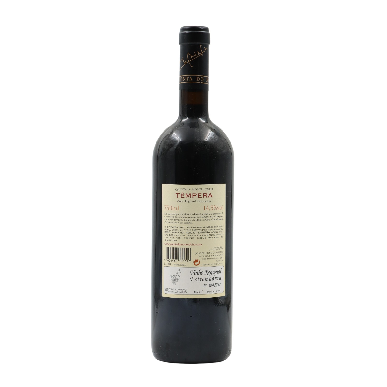 Quinta do Monte D´Oiro Tempera Rot 2004