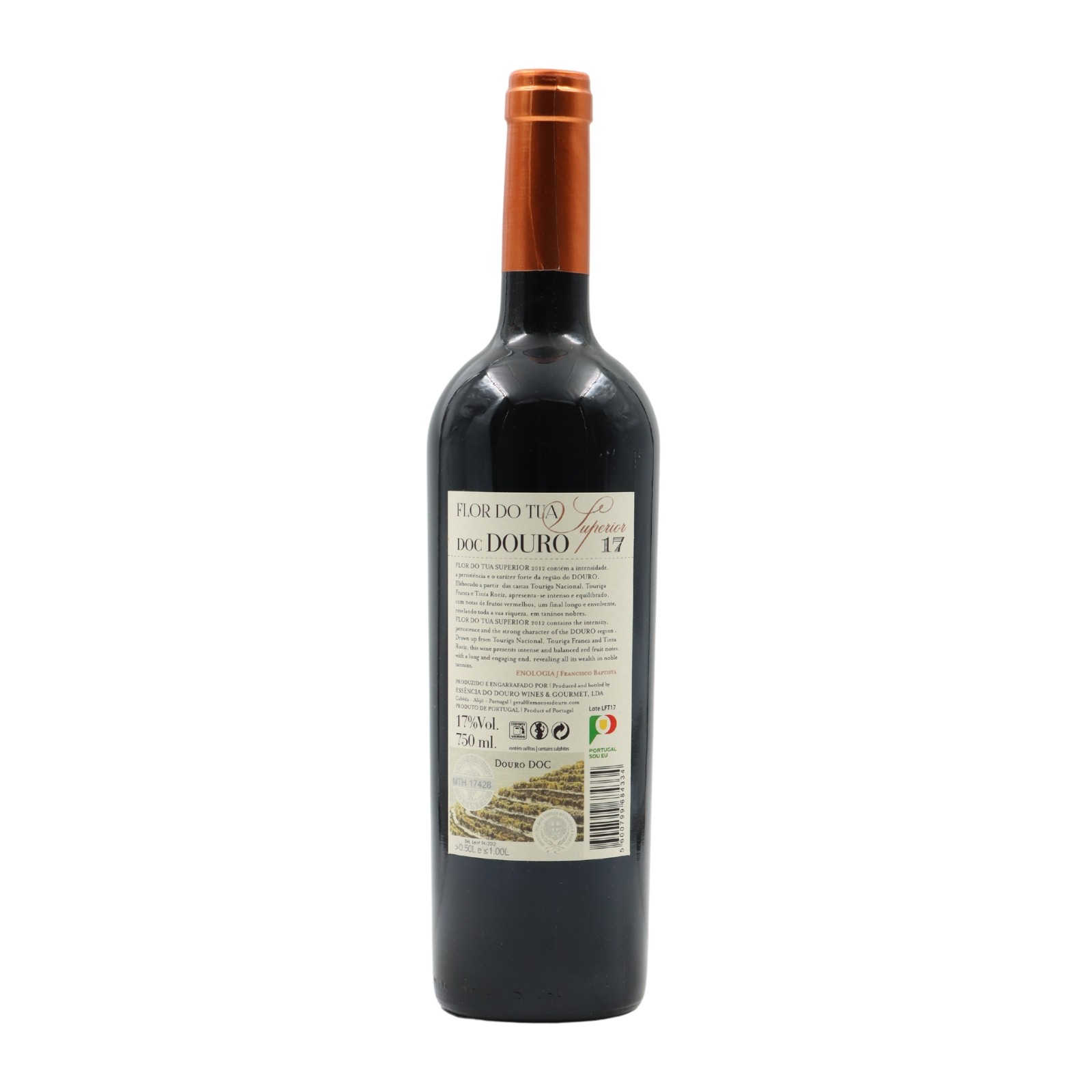 Flor Do Tua 17% Superior Rosso 2012