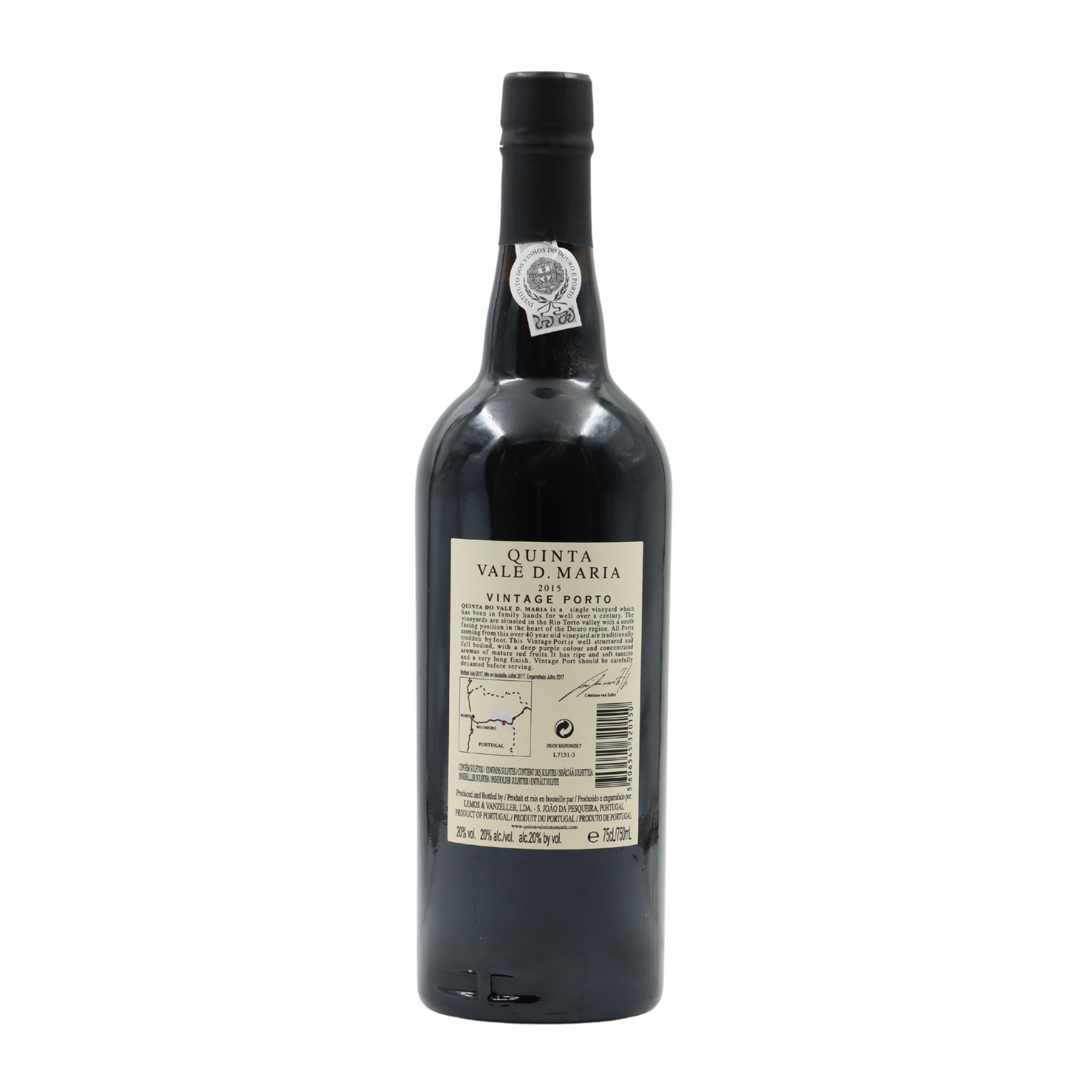Quinta do Vale Dona Maria Vintage Porto 2015
