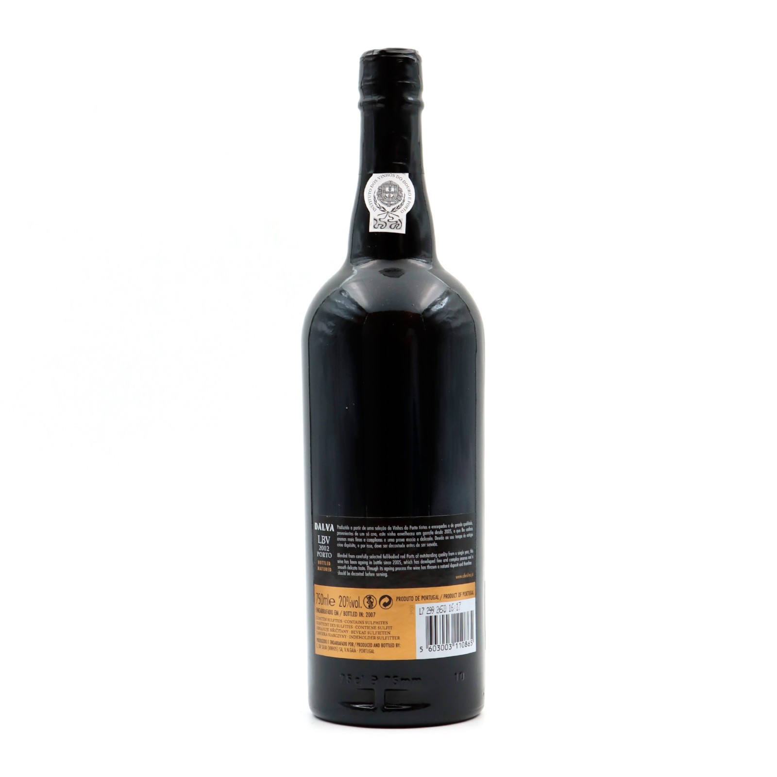 Dalva LBV Bottled Matured Port 2002