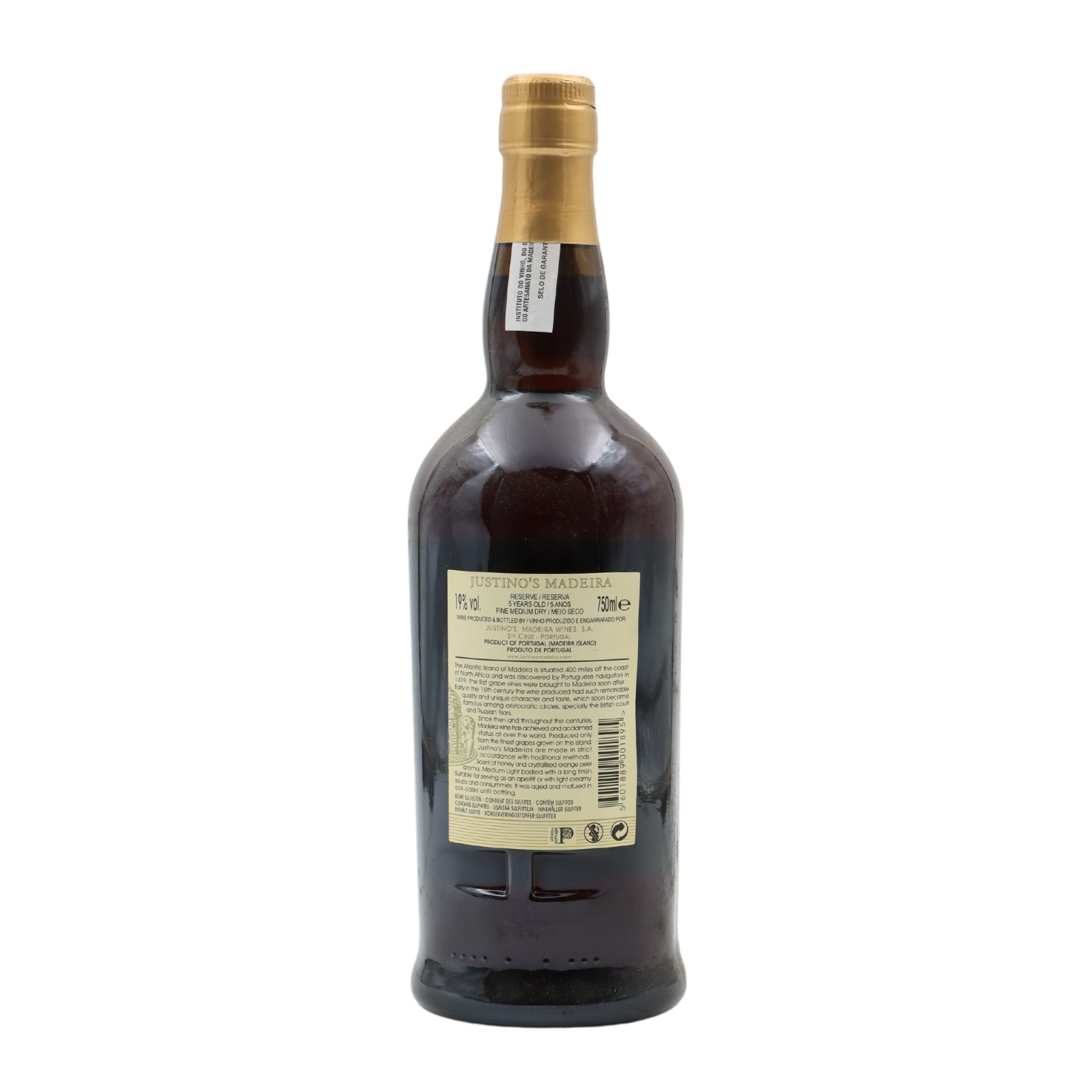 Justinos 5 years Medium Dry Madeira