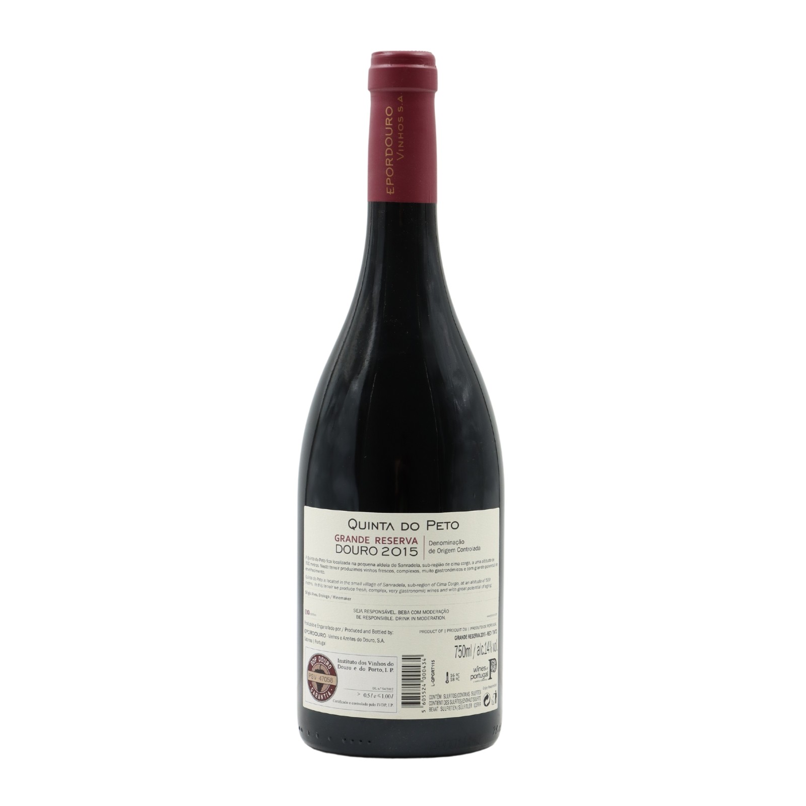 Quinta do Peto Grand Reserve Red 2015