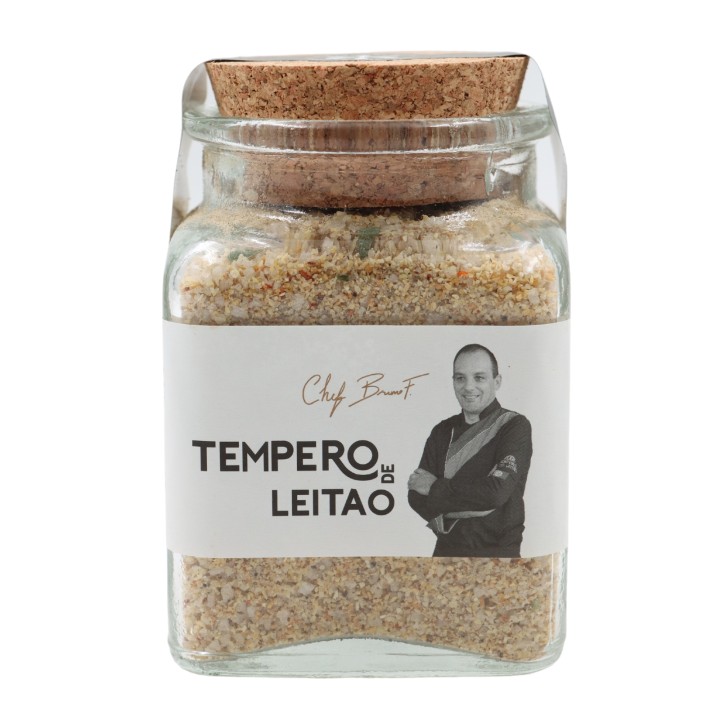 Loja do Sal Suckling Pig Seasoning in glass jar