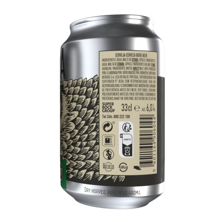 Super Bock Coruja IPA in lattina