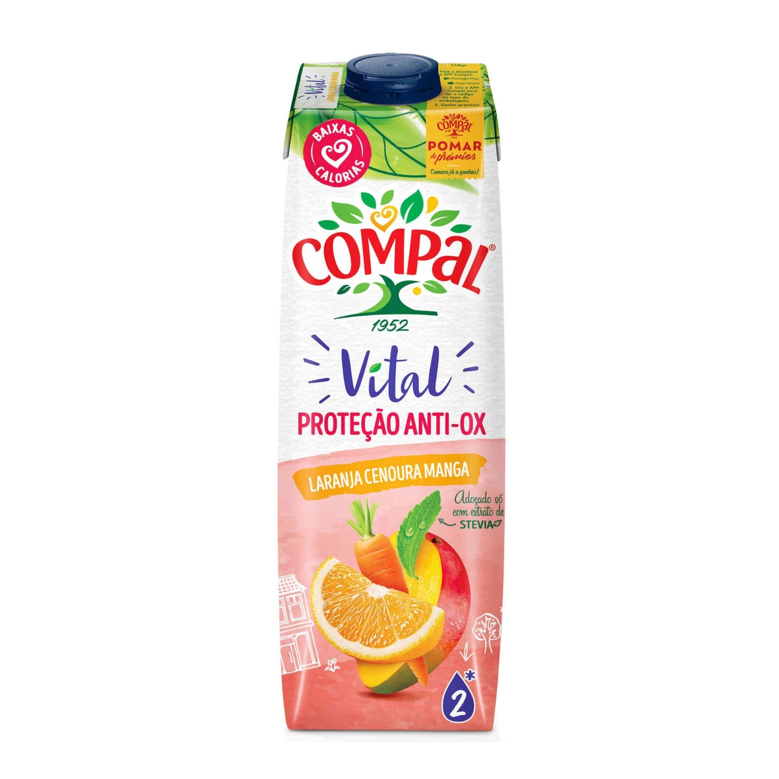Compal Vital Orange Carrot Mango Juice 1 liter