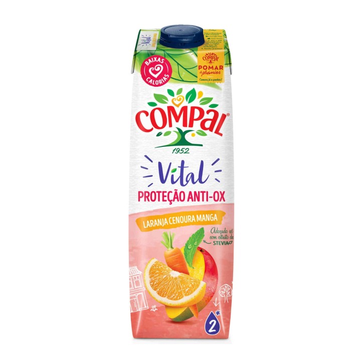Compal Vital Orange Carrot Mango Juice 1 liter