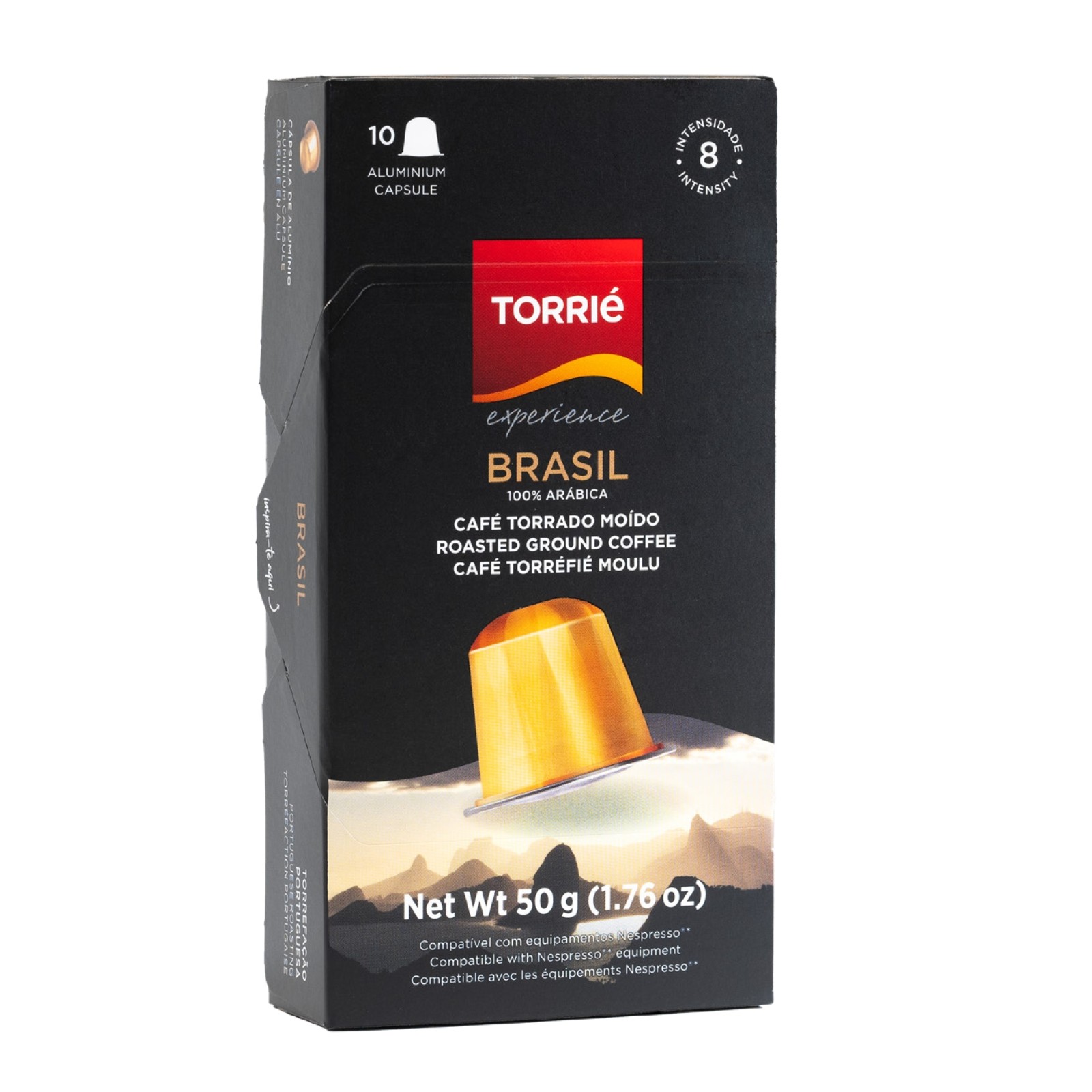 Torrié Brasil Aluminum Capsule Nespresso Compatible 10 units