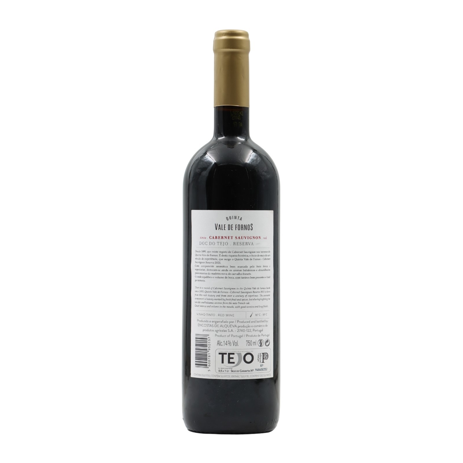 Quinta Vale de Fornos Cabernet Sauvignon Reserve Red 2021