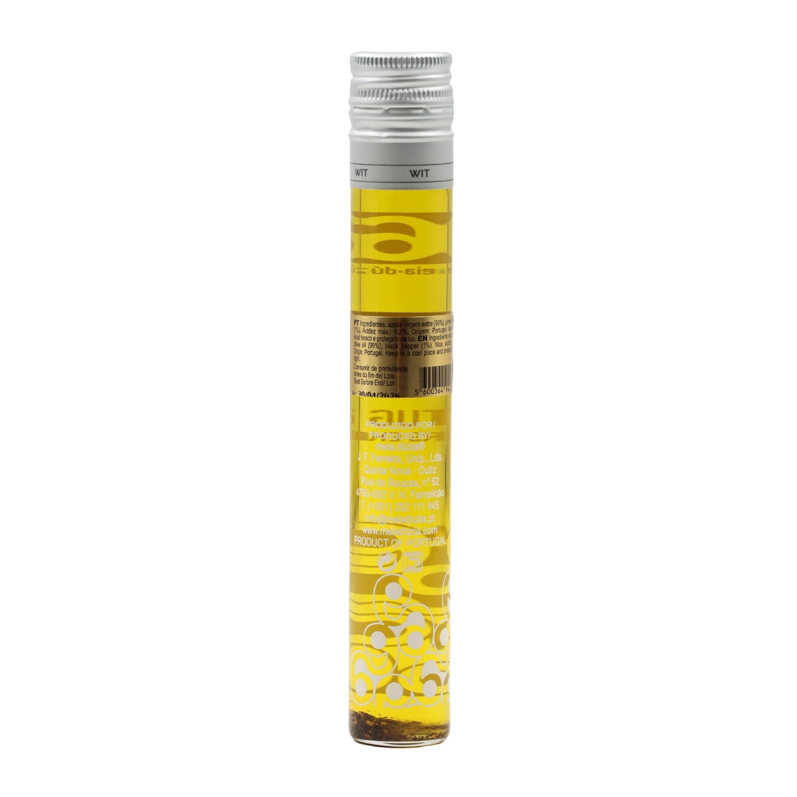 Meia-Dúzia Extra Virgin Olive Oil with Black Pepper