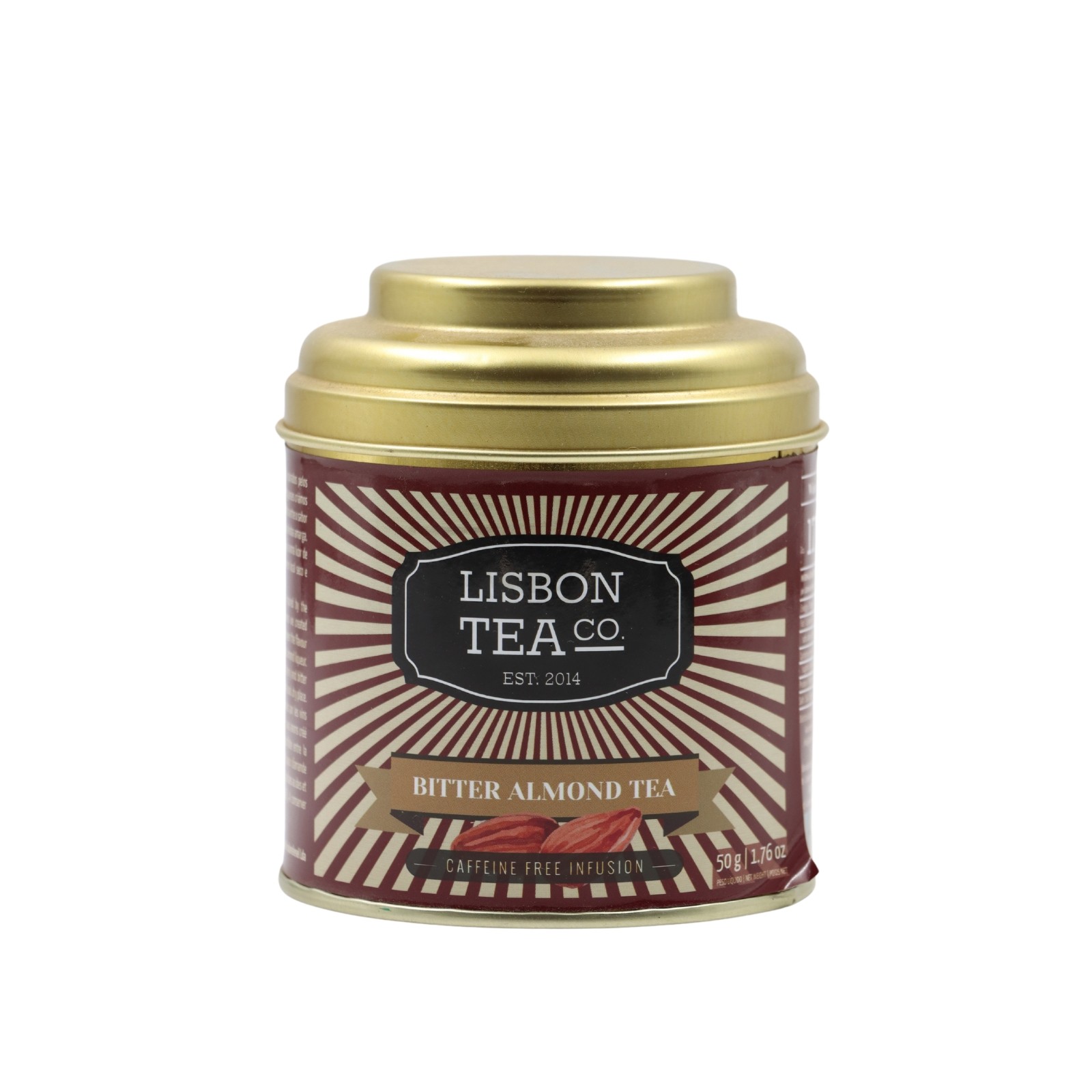 Lisbon Tea co. Tè alle mandorle amare