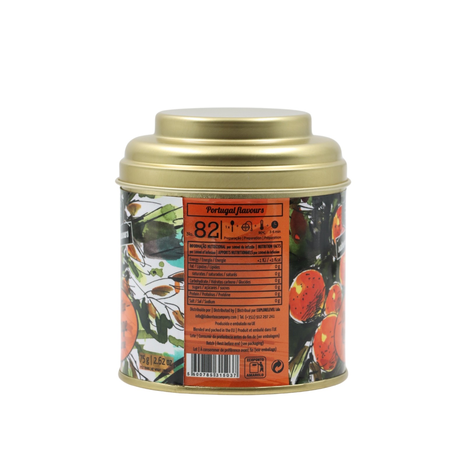 Lisbon Tea co. Algarve Orange Black Tea