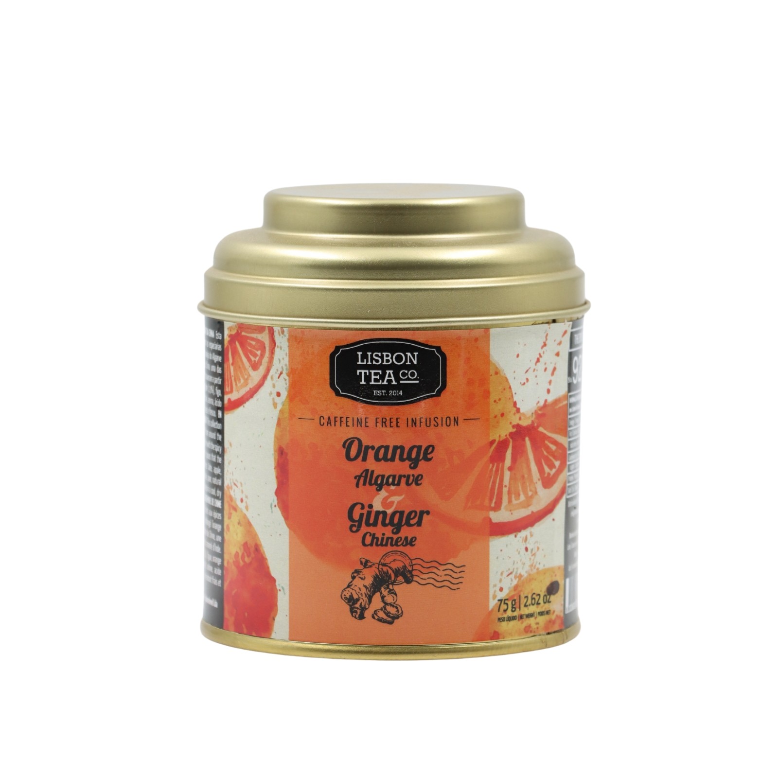 Lisbon Tea co. Algarve Orange and Chinese Ginger Infusion
