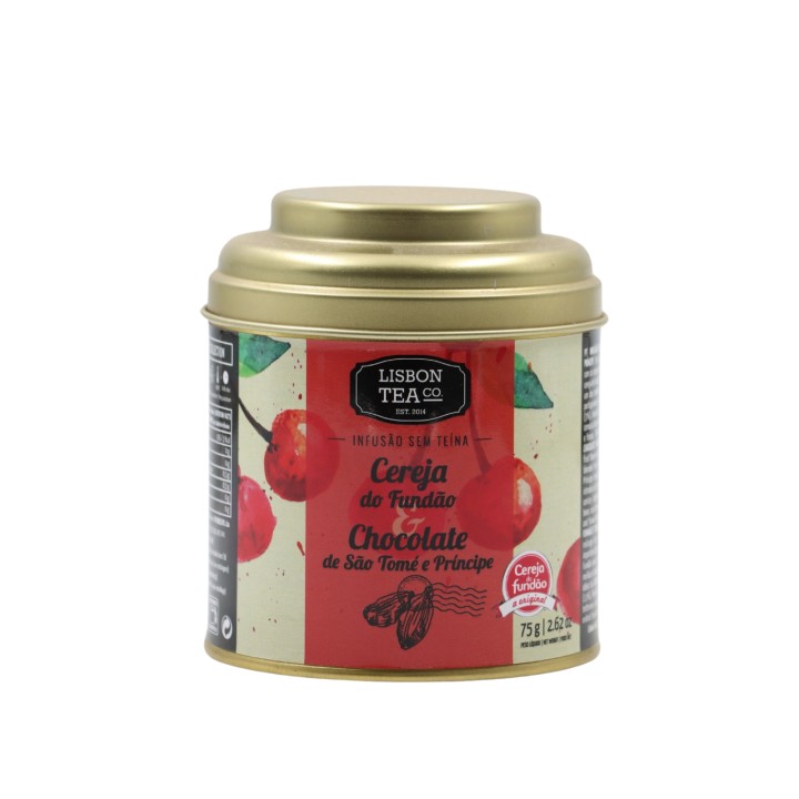 Lisbon Tea co. Fundão Cherry and São Tomé and Príncipe Chocolate Infusion