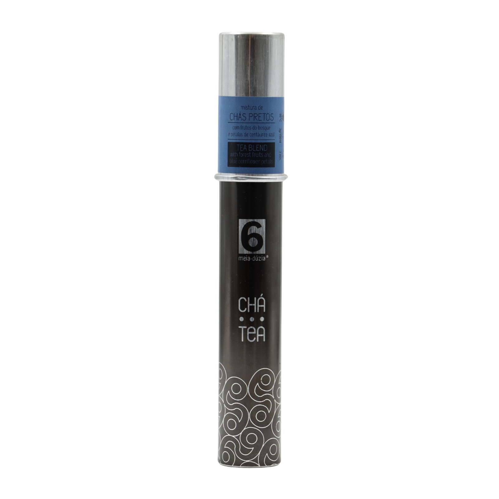 Meia-Dúzia Teas Blend with Forest Fruits and Blue Cornflower Petals