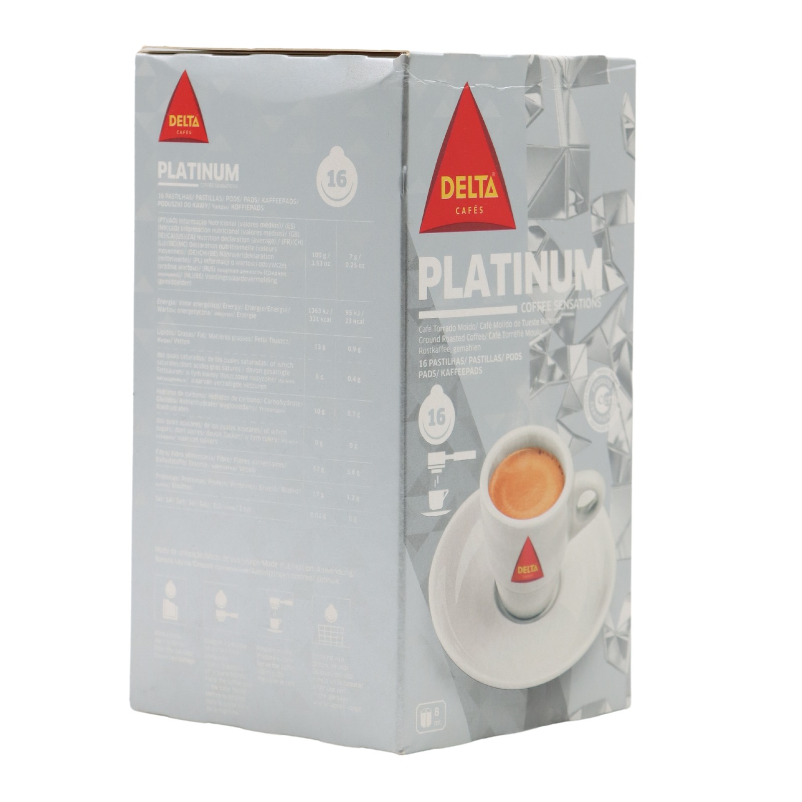 Delta Platinum Coffee Pod 16 units