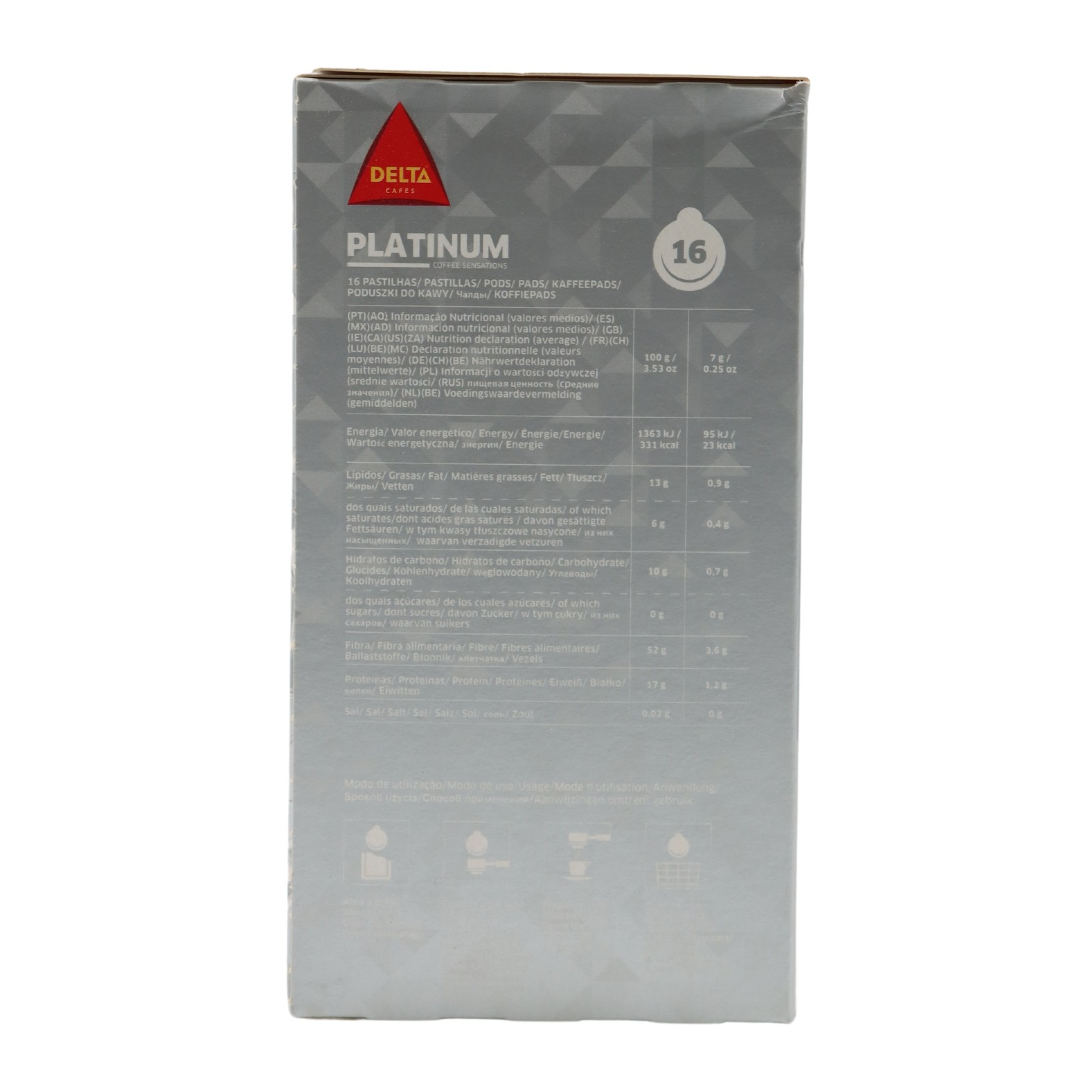Delta Platinum Coffee Pod 16 units