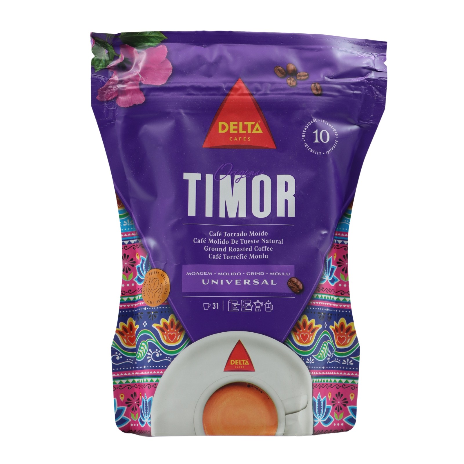 Delta Timor Gemahlenen Kaffee 220 grams