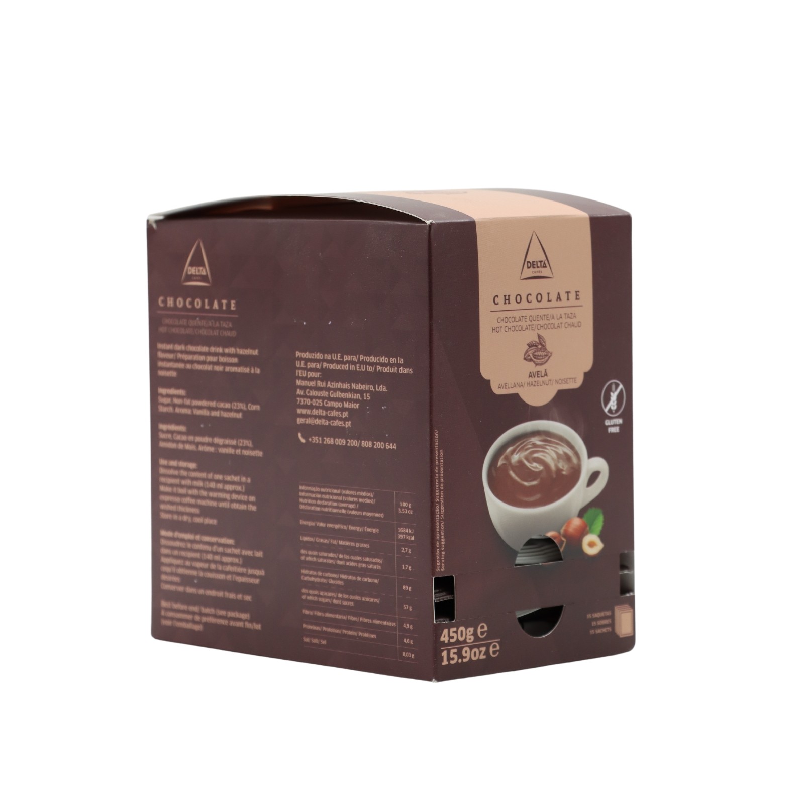 Delta Cacau a la Taza Hazelnut 15 units