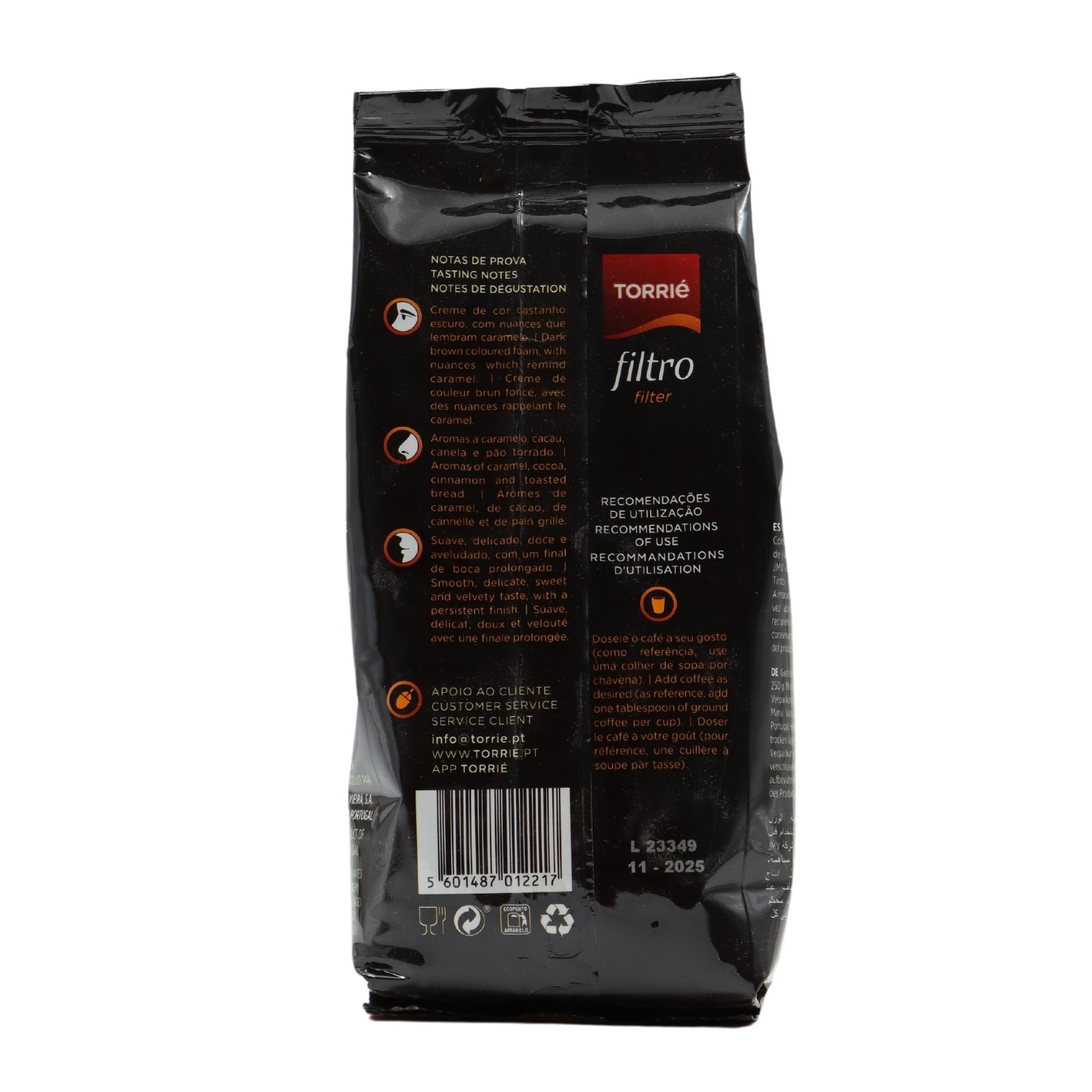 Torrié Filter Ground Coffee 250gr