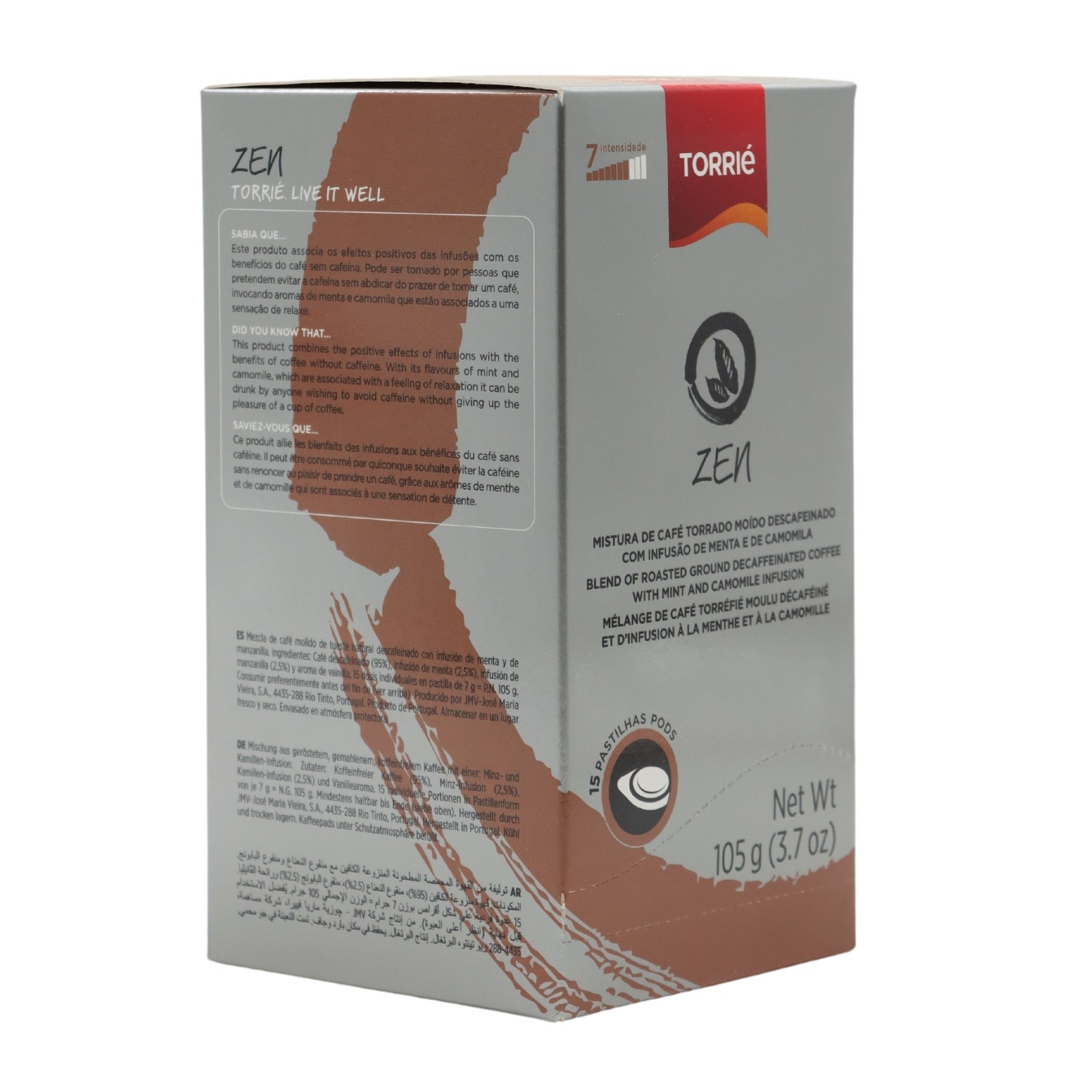 Torrié Zen Decaf Capsule di Caffè 15 unità