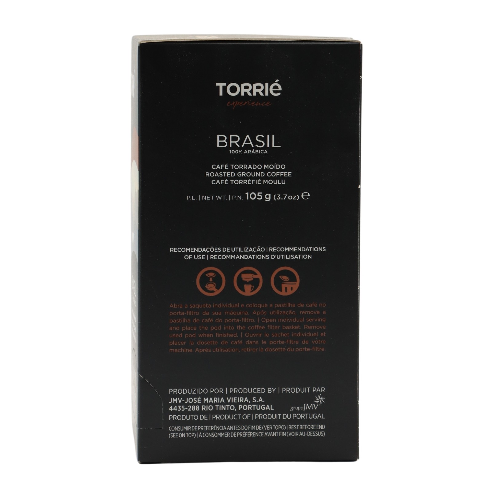 Torrié Brasil Kaffeepads 15 einheiten