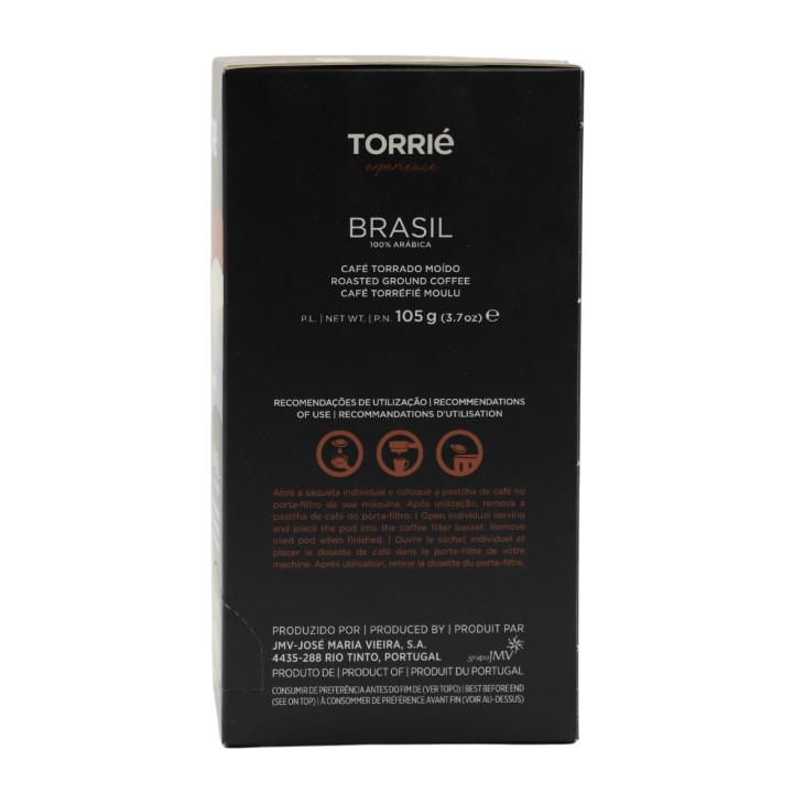 Torrié Brasil Kaffeepads 15 einheiten