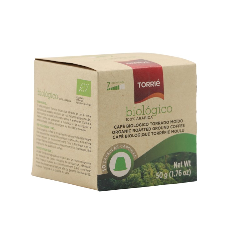 Torrié Biologico Compativel Nespresso 10 unidades