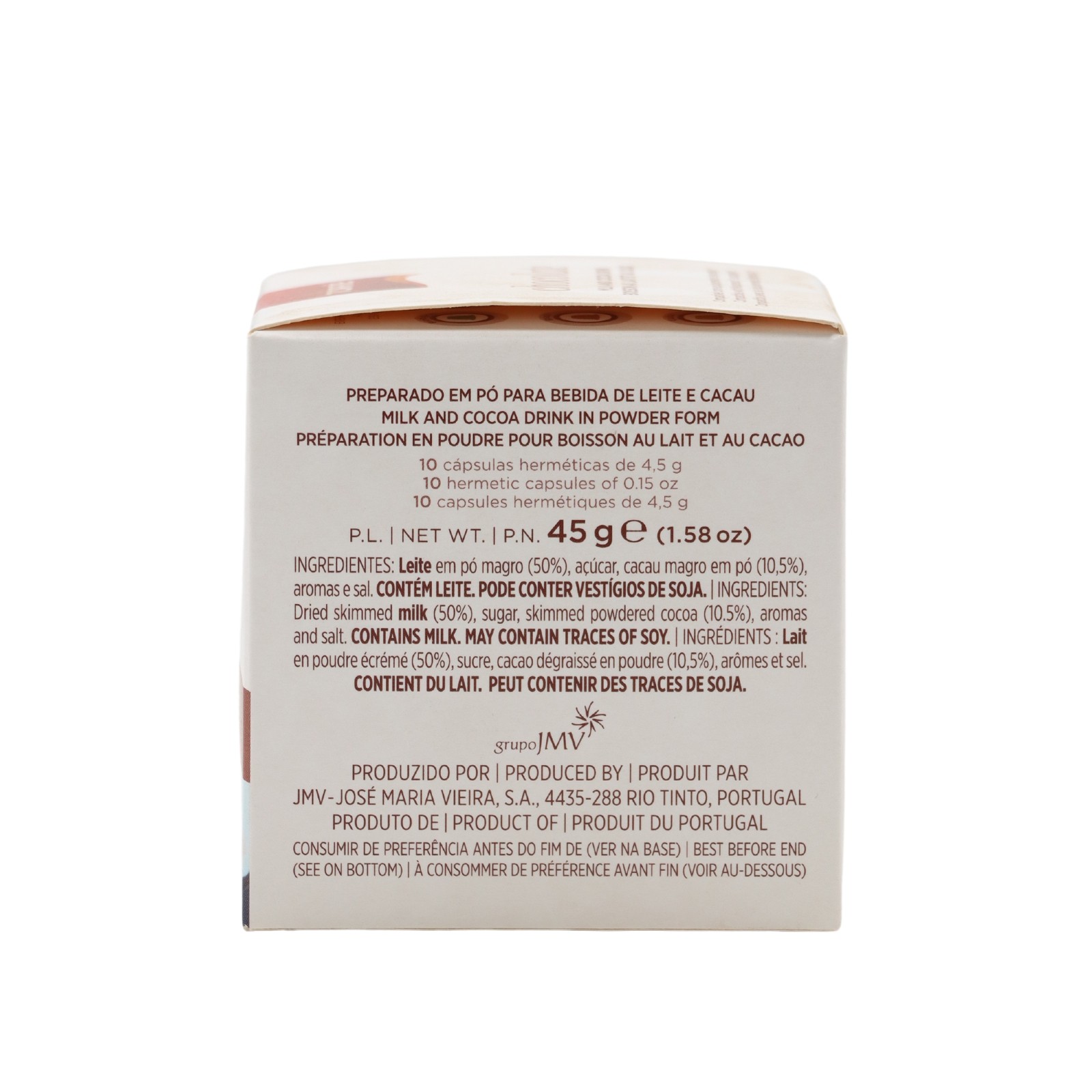 Torrié Chocolate Soluvel Compativel Nespresso 10 unidades