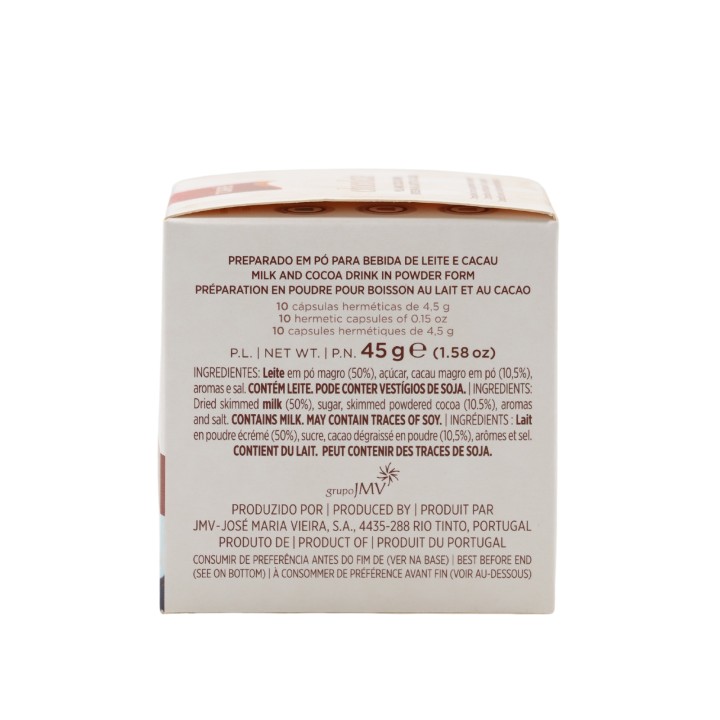 Torrié Chocolate Soluvel Compativel Nespresso 10 unidades