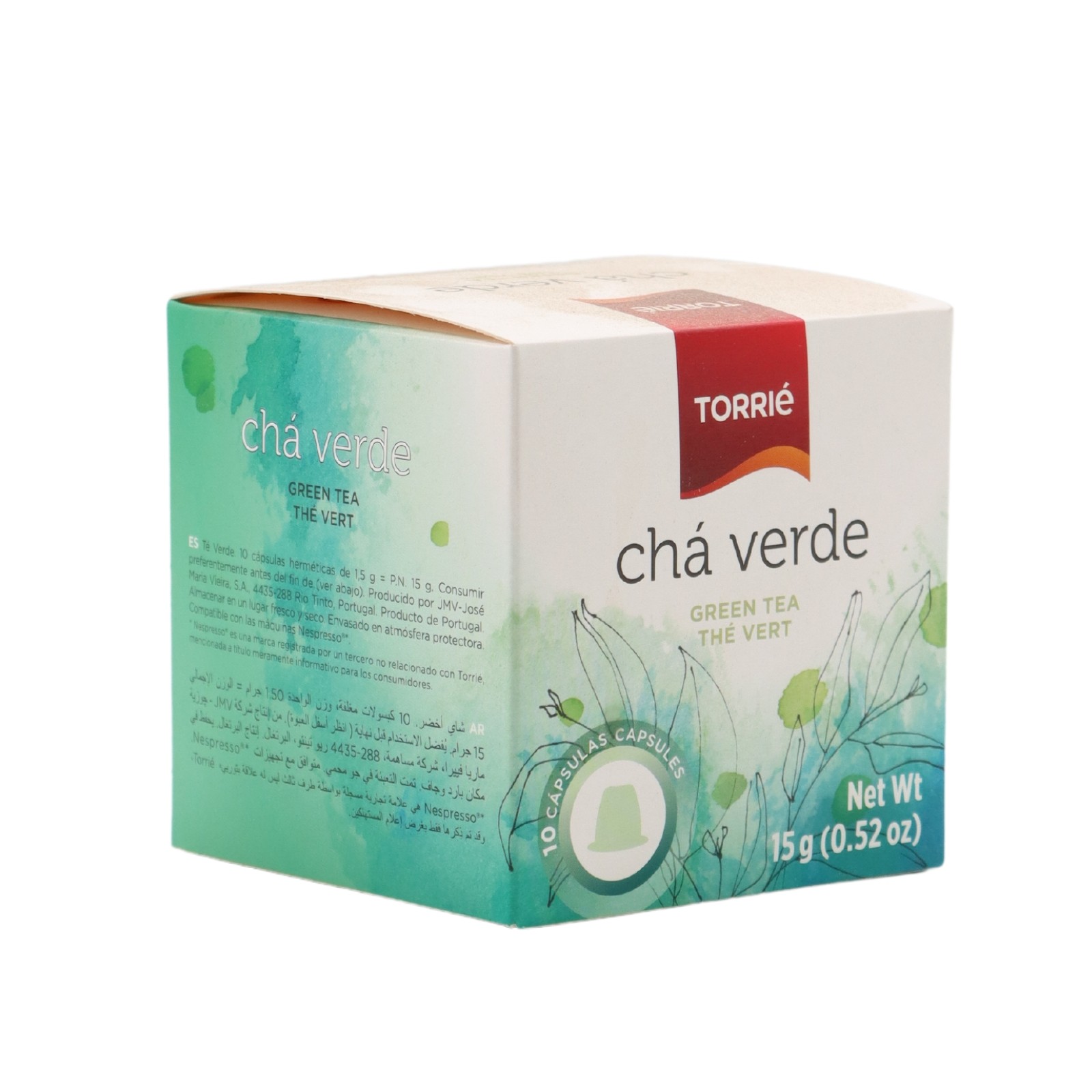 Torrié Grüner Tee Nespresso Kompatibel 10 units