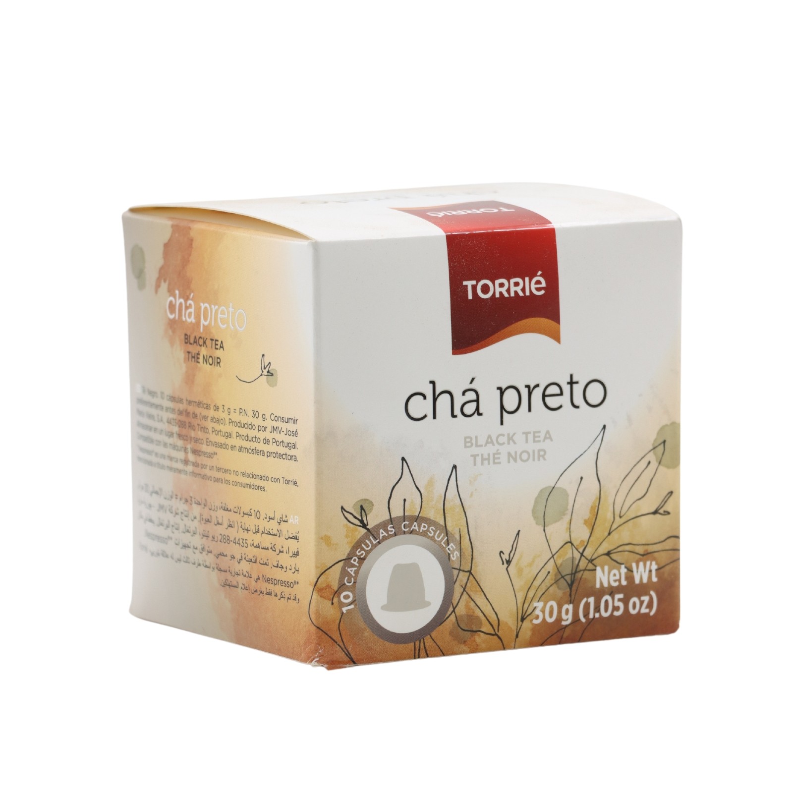 Torriéc Schwarzer Tee Nespresso Kompatibel 10 units
