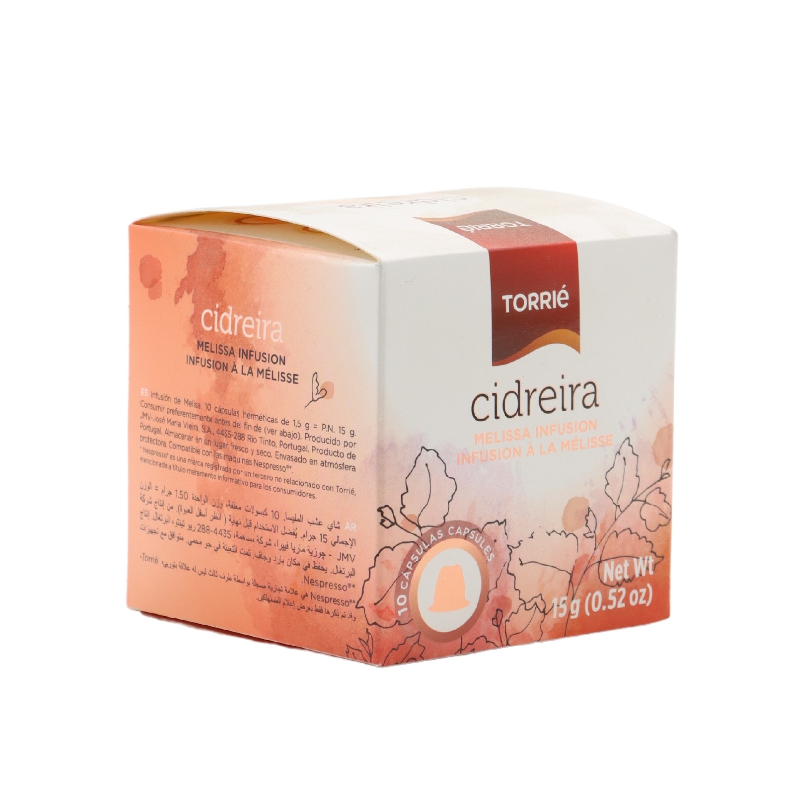 Torrié Zitronenmelissentee Nespresso Kompatibel 10 units